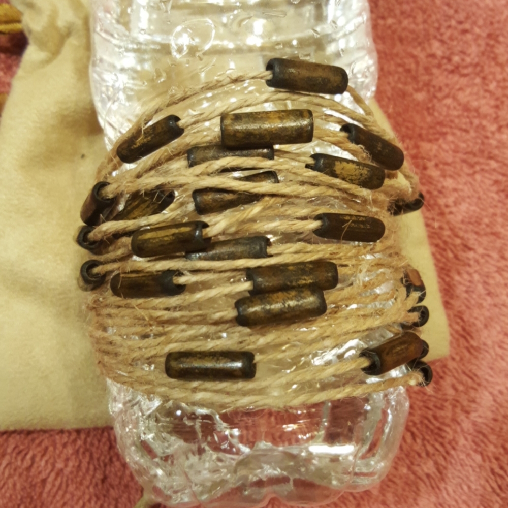 JUTE BRACELET - 7 inches